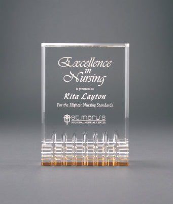 Mirage Acrylic - Custom Engraved Award