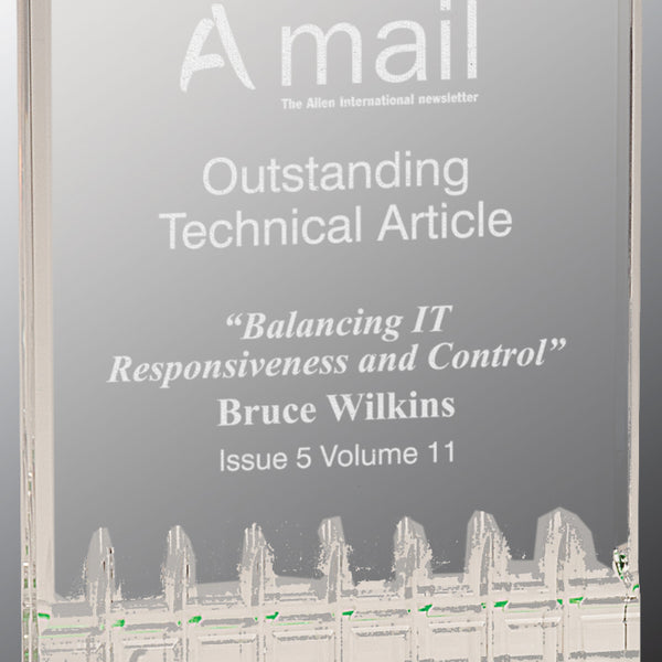 Mirage Acrylic - Custom Engraved Award