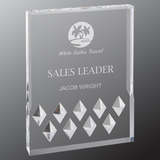 Diamond Mirage Acrylic - Custom Engraved Award