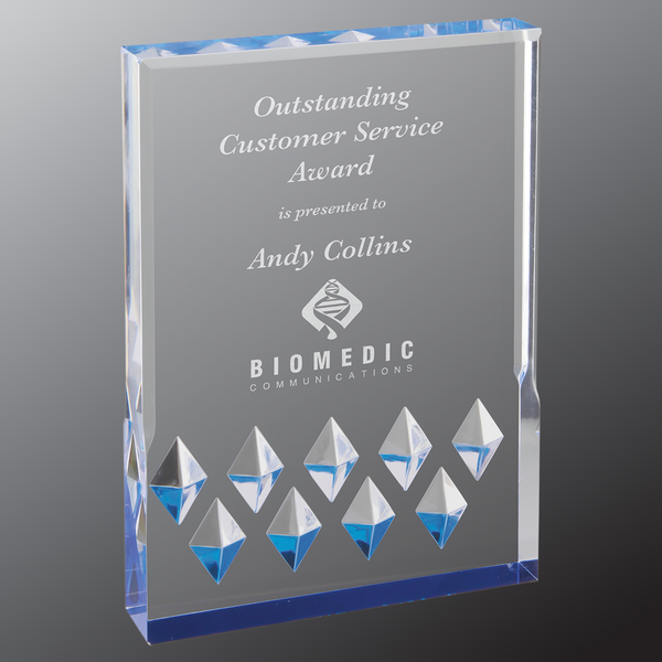Diamond Mirage Acrylic - Custom Engraved Award