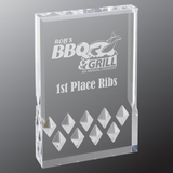 Diamond Mirage Acrylic - Custom Engraved Award