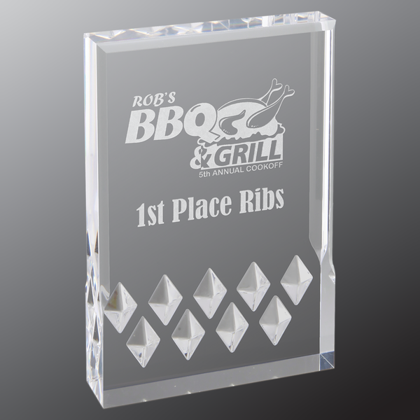 Diamond Mirage Acrylic - Custom Engraved Award
