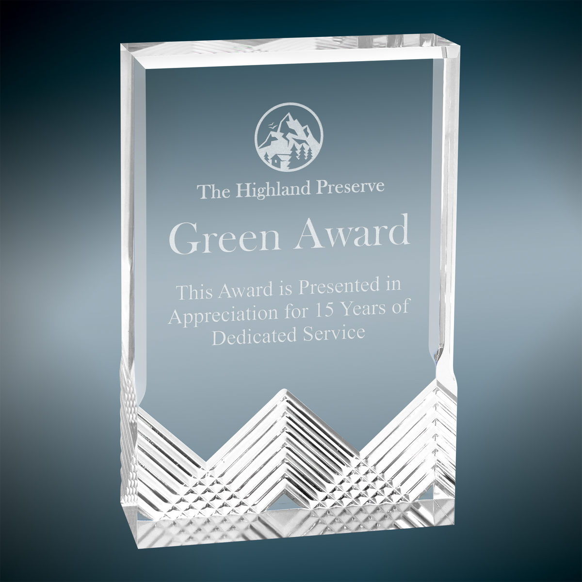 Apex Mirage Acrylic - Custom Engraved Award