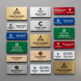 Name Badges - Custom Laser Engraved