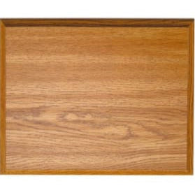 Value Oak Finish Plaque - Custom Engraved Plaque