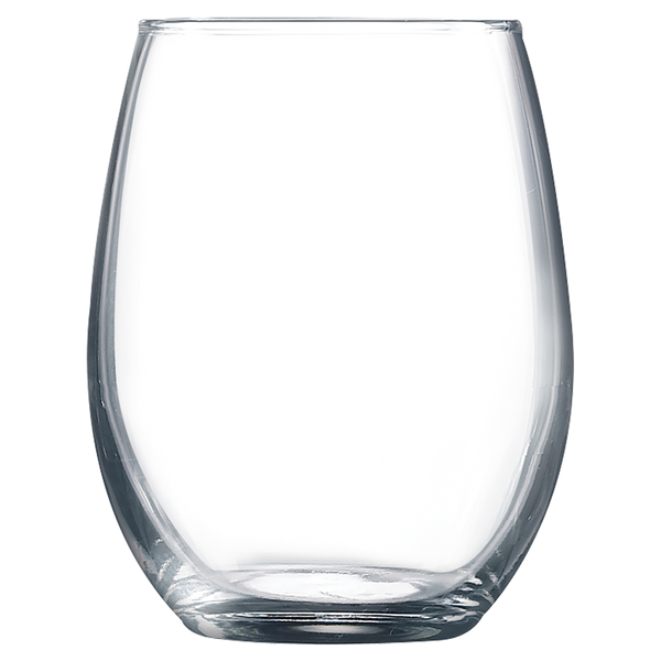 9 Oz Stemless Wine Glass - Laser Engraved Drinkware
