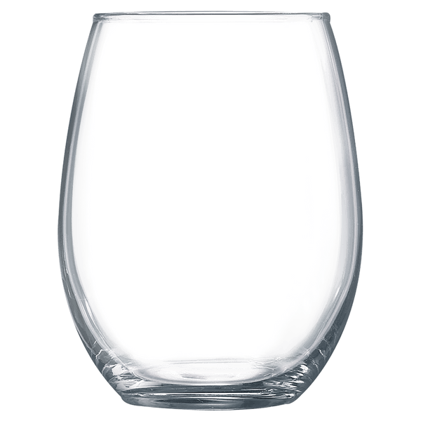 15 Oz Stemless Wine Glass - Laser Engraved Drinkware