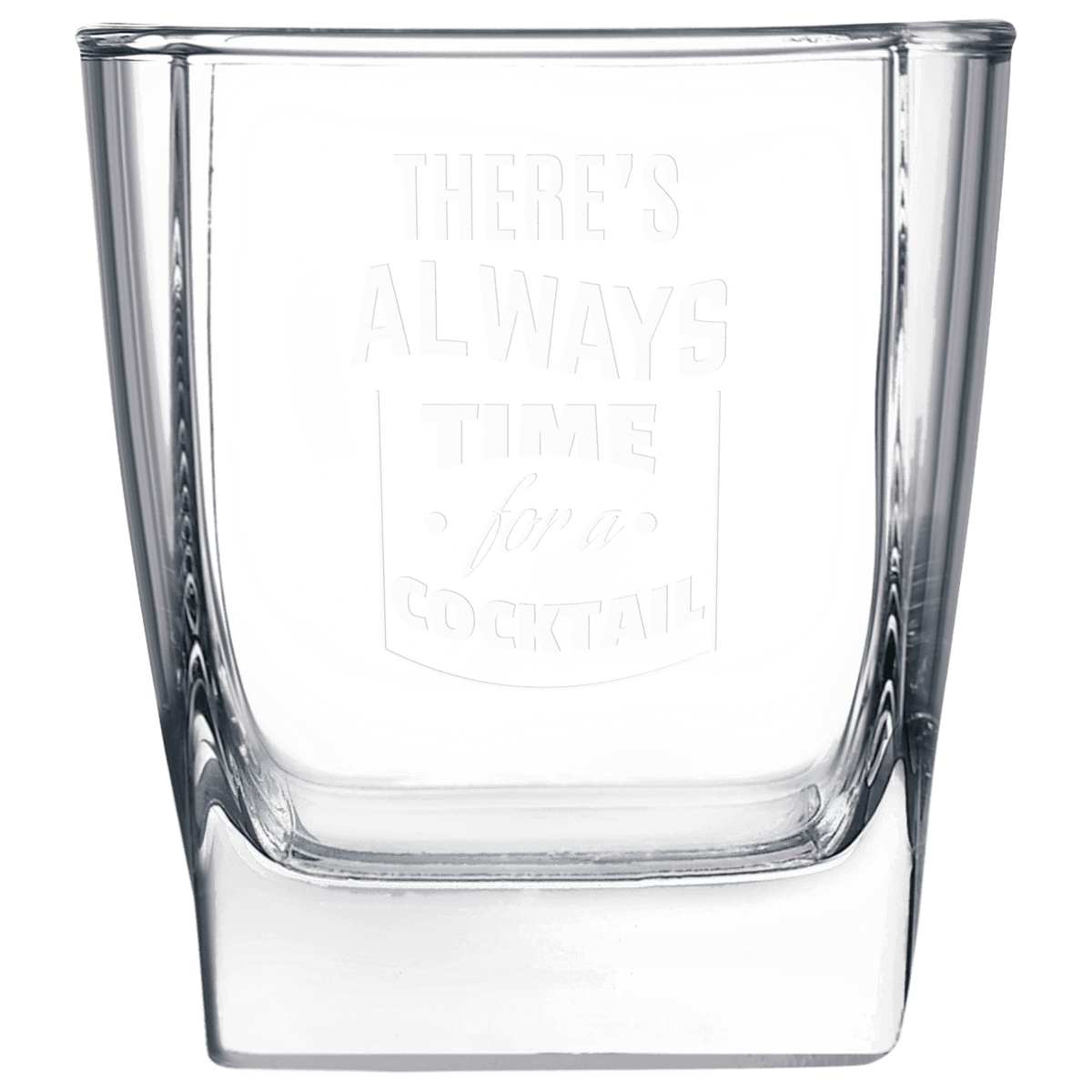 LyteWork 10 1/2 oz. Square On The Rocks Glass