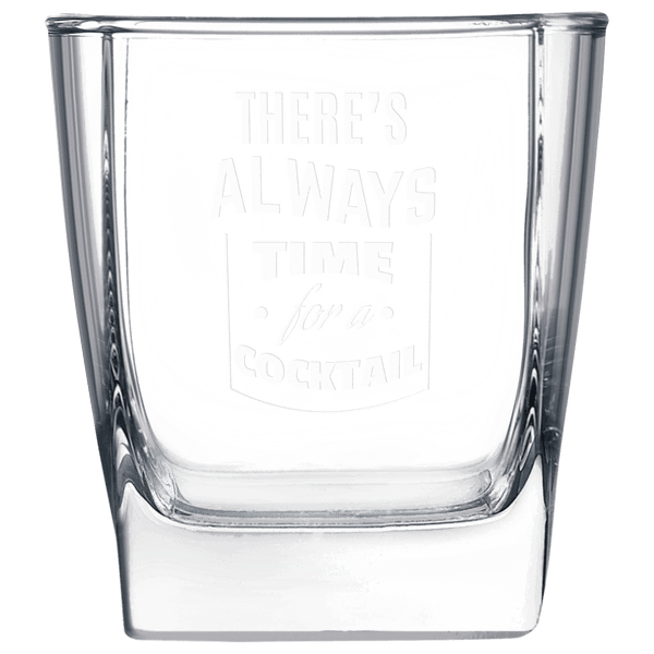 LyteWork 10 1/2 oz. Square On The Rocks Glass