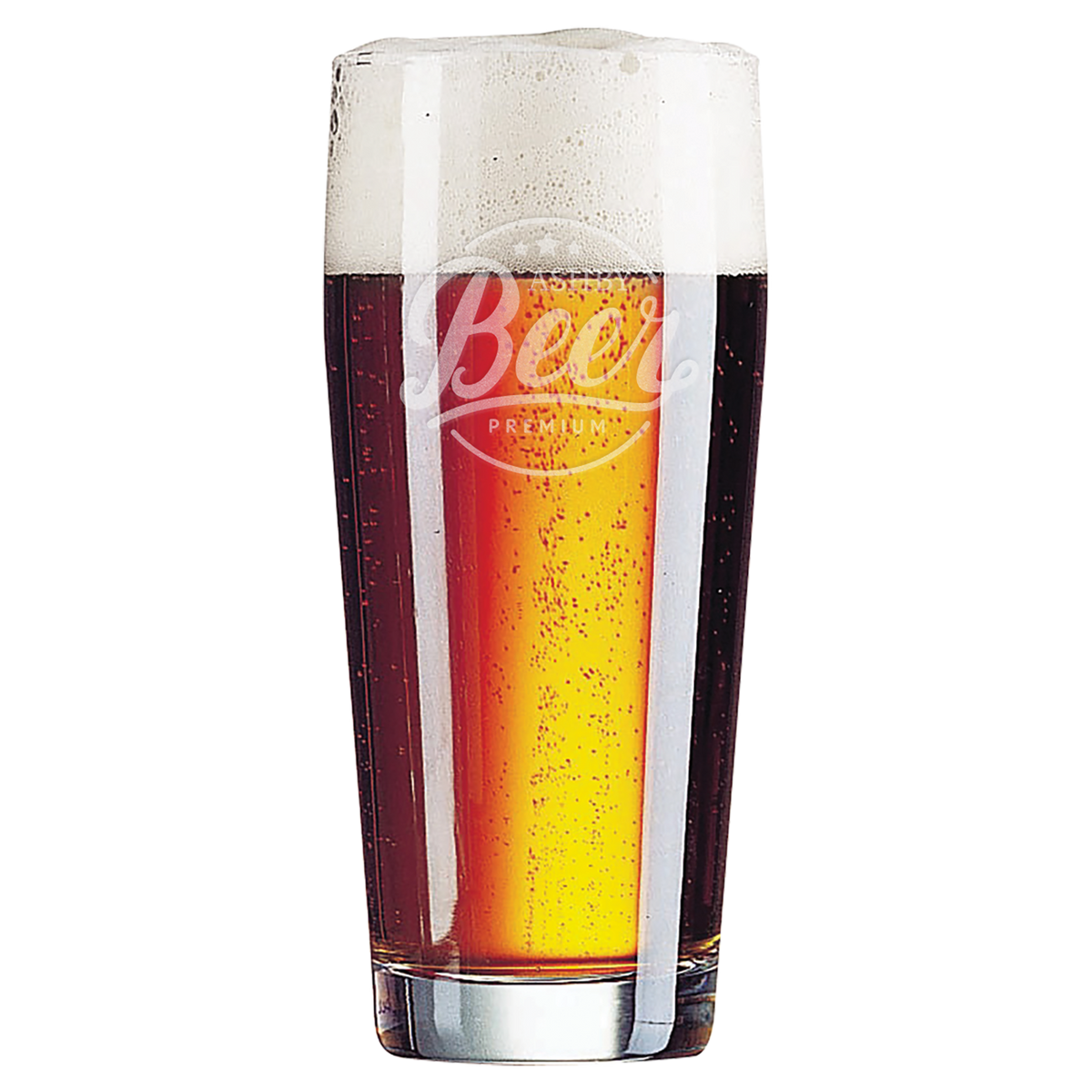 16 Oz Will Becher Beer Glass - Laser Engraved Drinkware
