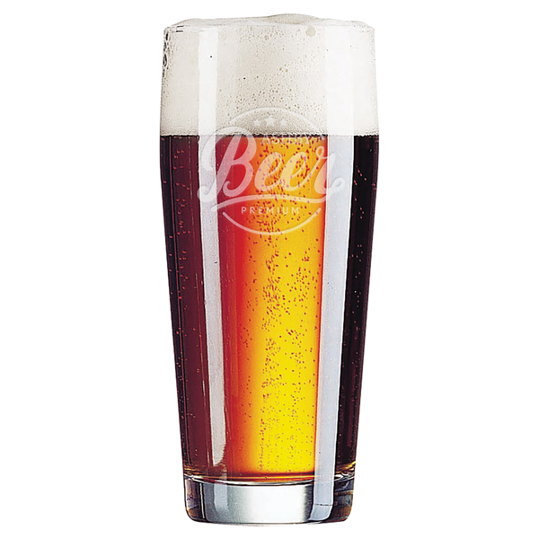 16 Oz Will Becher Beer Glass - Laser Engraved Drinkware