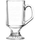 LyteWork 10 oz. Clear Footed Coffee Mug