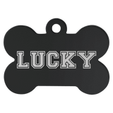Bone-Shaped Pet Tag - Laser Engraved Pet Accessory