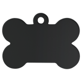 Bone-Shaped Pet Tag - Laser Engraved Pet Accessory