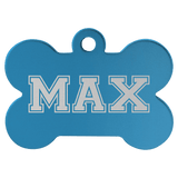 Bone-Shaped Pet Tag - Laser Engraved Pet Accessory