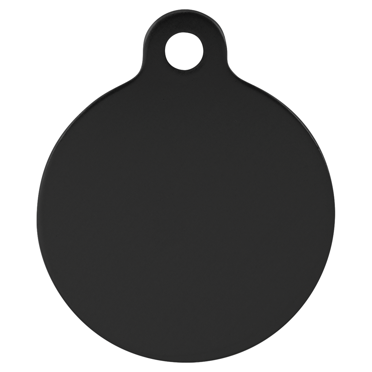 Circle-Shaped Pet Tag - Laser Engraved Pet Accessory