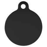 Circle-Shaped Pet Tag - Laser Engraved Pet Accessory