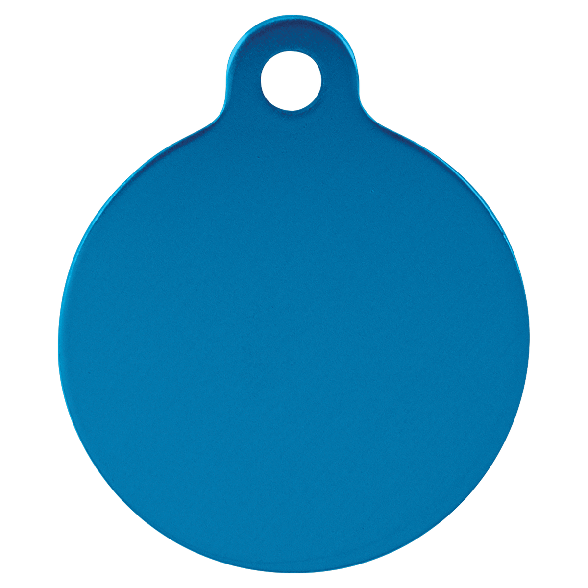 Circle-Shaped Pet Tag - Laser Engraved Pet Accessory