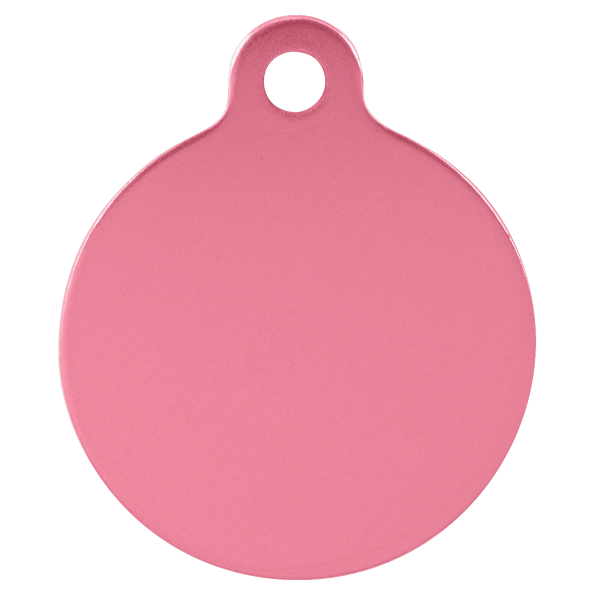 Circle-Shaped Pet Tag - Laser Engraved Pet Accessory