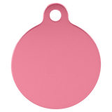 Circle-Shaped Pet Tag - Laser Engraved Pet Accessory