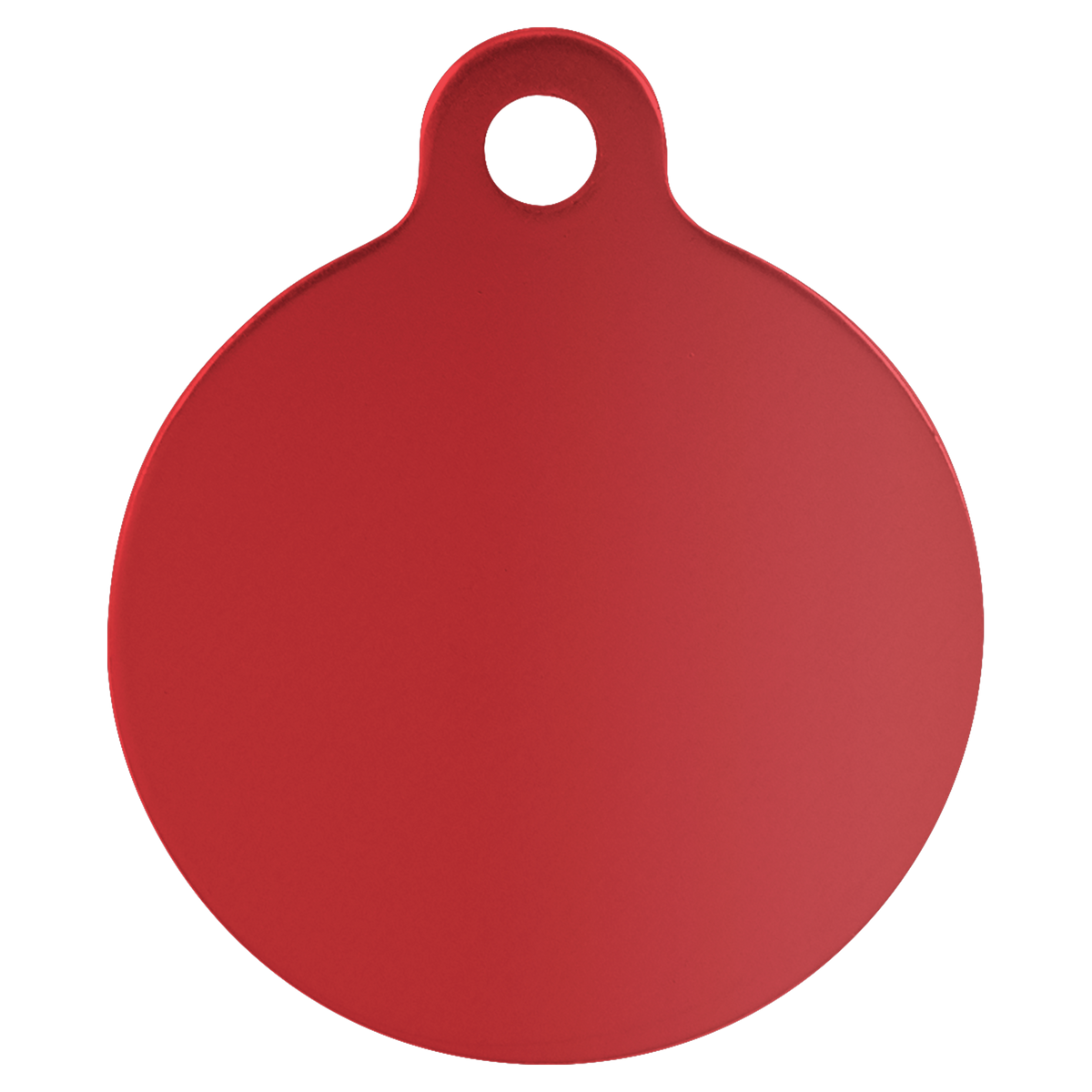 Circle-Shaped Pet Tag - Laser Engraved Pet Accessory