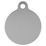 Circle-Shaped Pet Tag - Laser Engraved Pet Accessory