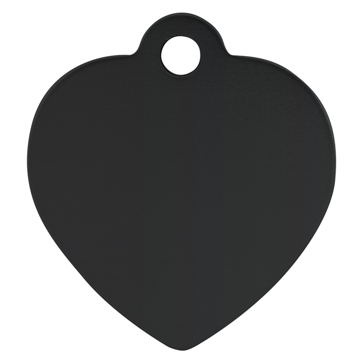 Heart-Shaped Pet Tag - Laser Engraved Pet Accessory