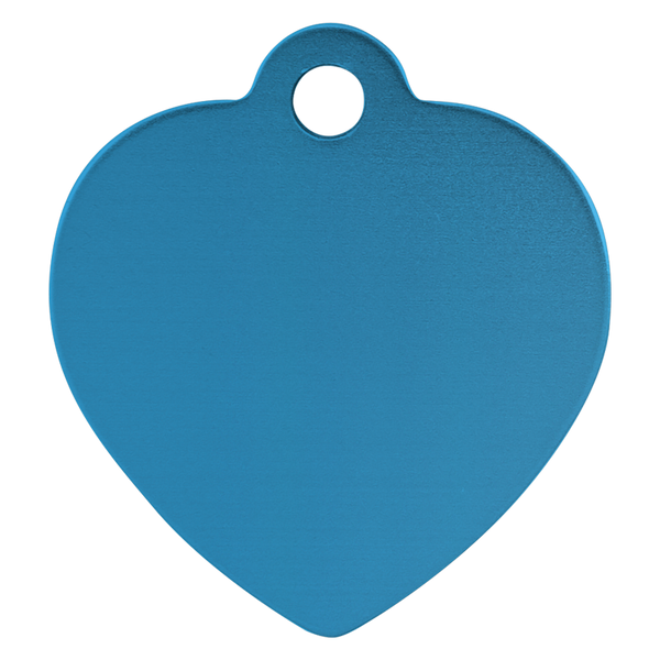 Heart-Shaped Pet Tag - Laser Engraved Pet Accessory