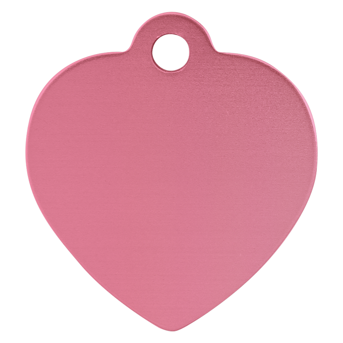 Heart-Shaped Pet Tag - Laser Engraved Pet Accessory