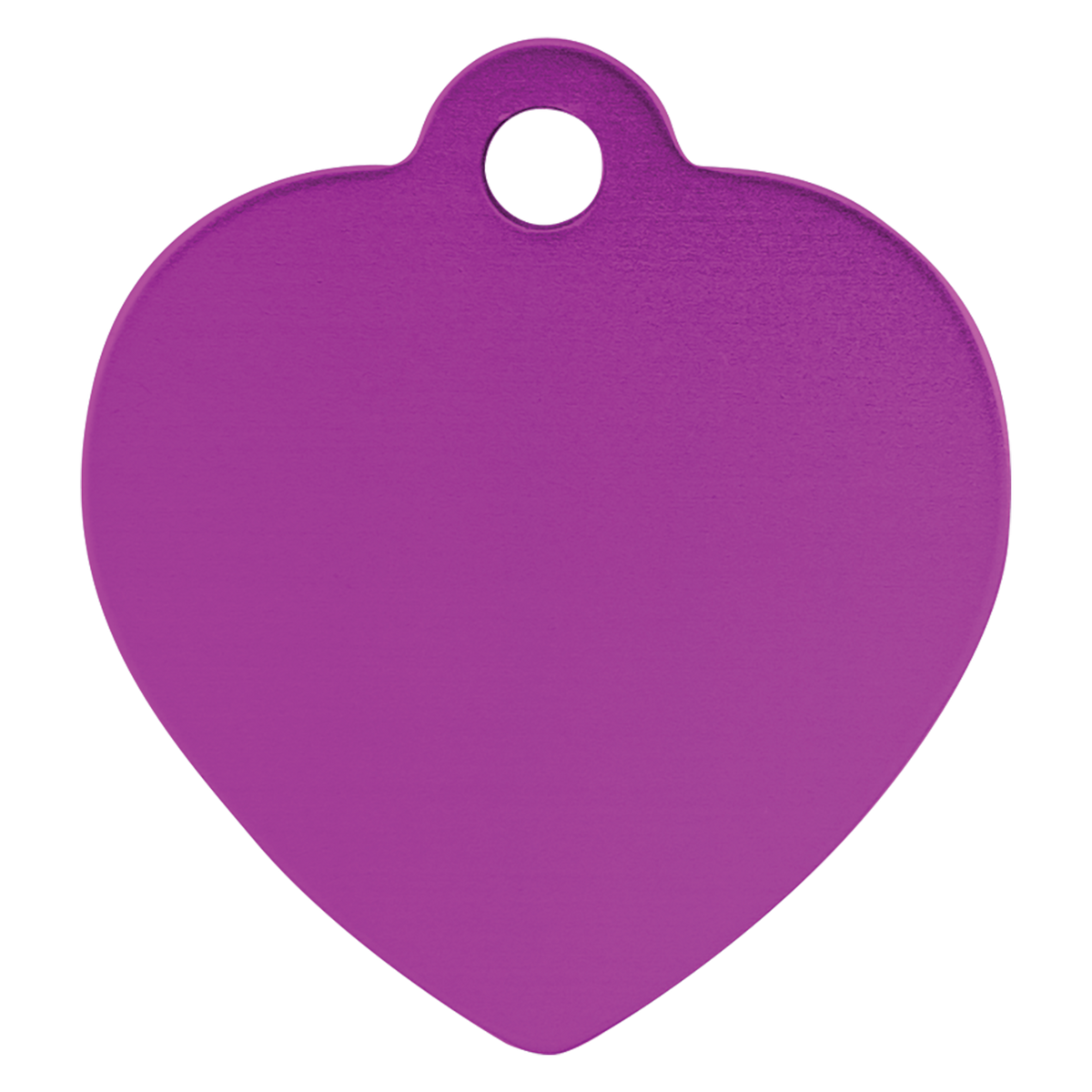 Heart-Shaped Pet Tag - Laser Engraved Pet Accessory