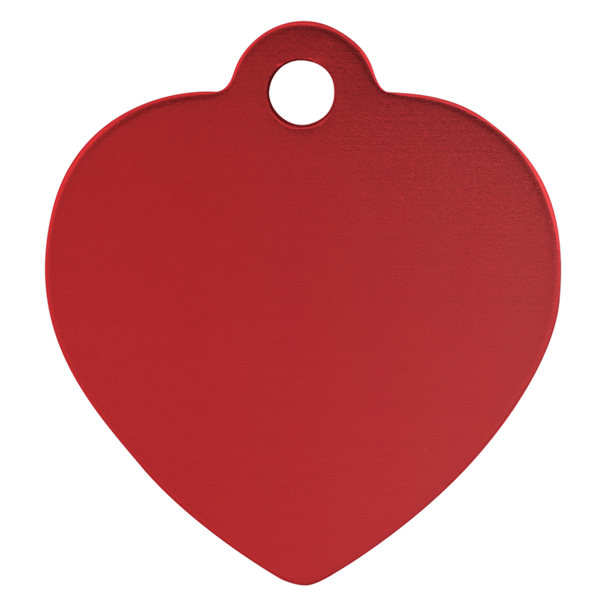 Heart-Shaped Pet Tag - Laser Engraved Pet Accessory
