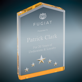 Star Point Acrylic - Custom Engraved Award