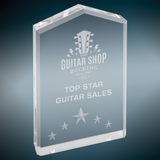 Star Point Acrylic - Custom Engraved Award