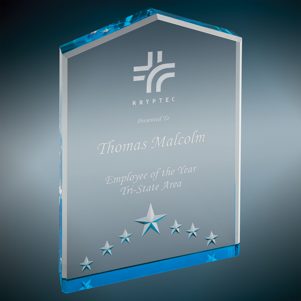 Star Point Acrylic - Custom Engraved Award