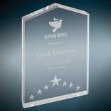 Star Point Acrylic - Custom Engraved Award