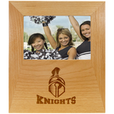 Red Alder Picture Frame with Display Panel - PTF546