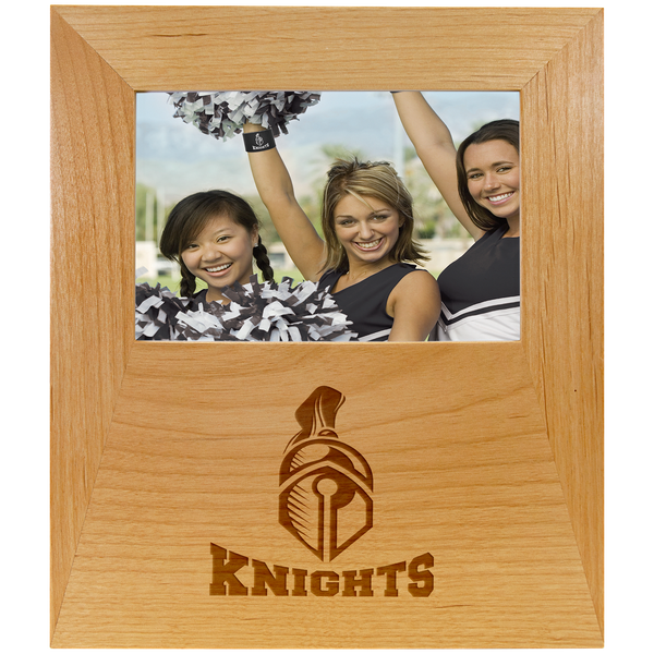 Red Alder Picture Frame with Display Panel - PTF546