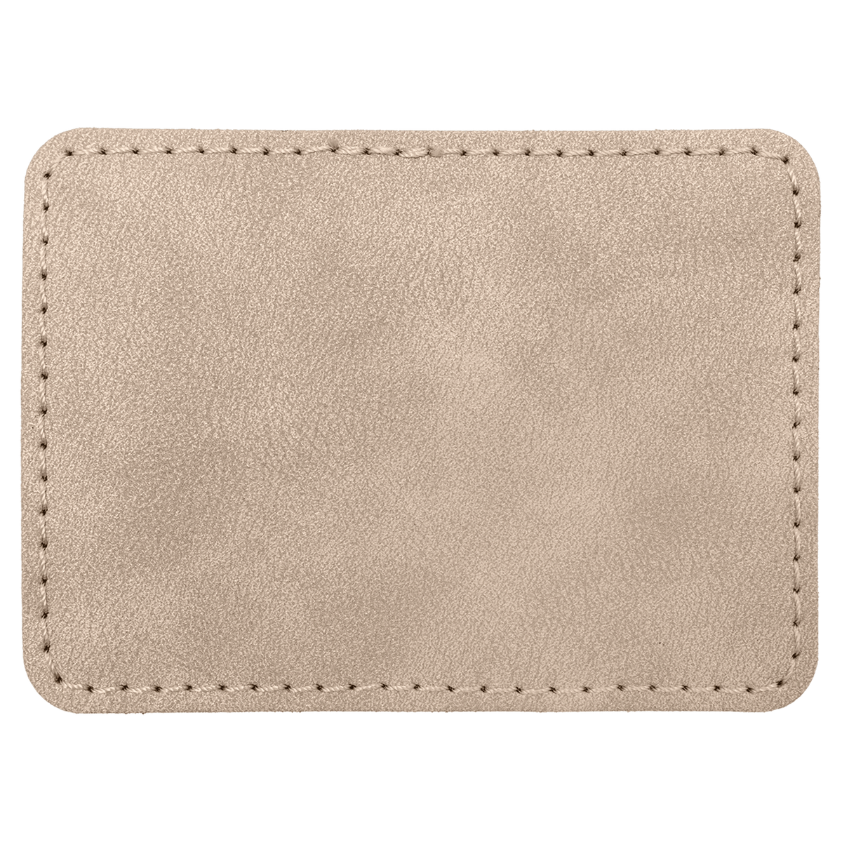 3 1/2" x 2 1/2" Premier Leatherette Rectangle Patch - Creekside Collection