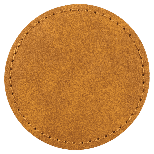 2 1/2" Premier Leatherette Round Patch - Creekside Collection