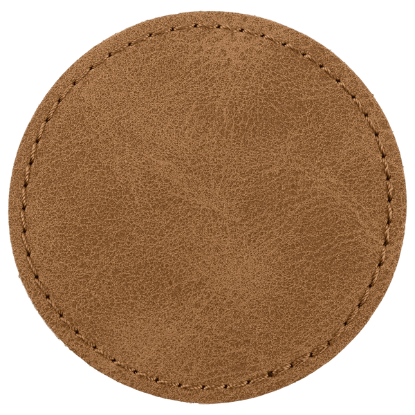 2 1/2" Premier Leatherette Round Patch - Creekside Collection