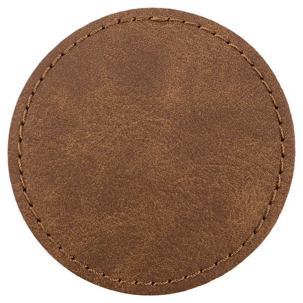 2 1/2" Premier Leatherette Round Patch - Creekside Collection