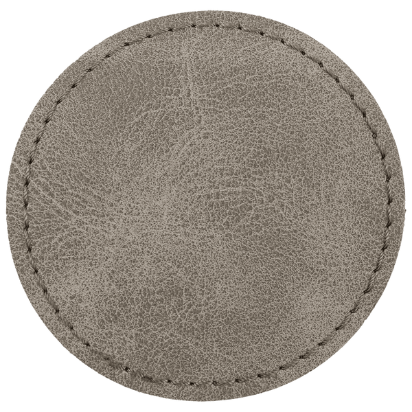 2 1/2" Premier Leatherette Round Patch - Creekside Collection