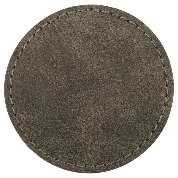 2 1/2" Premier Leatherette Round Patch - Creekside Collection