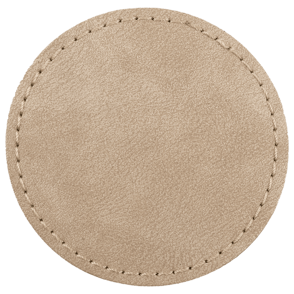 2 1/2" Premier Leatherette Round Patch - Creekside Collection