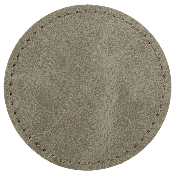 2 1/2" Premier Leatherette Round Patch - Creekside Collection