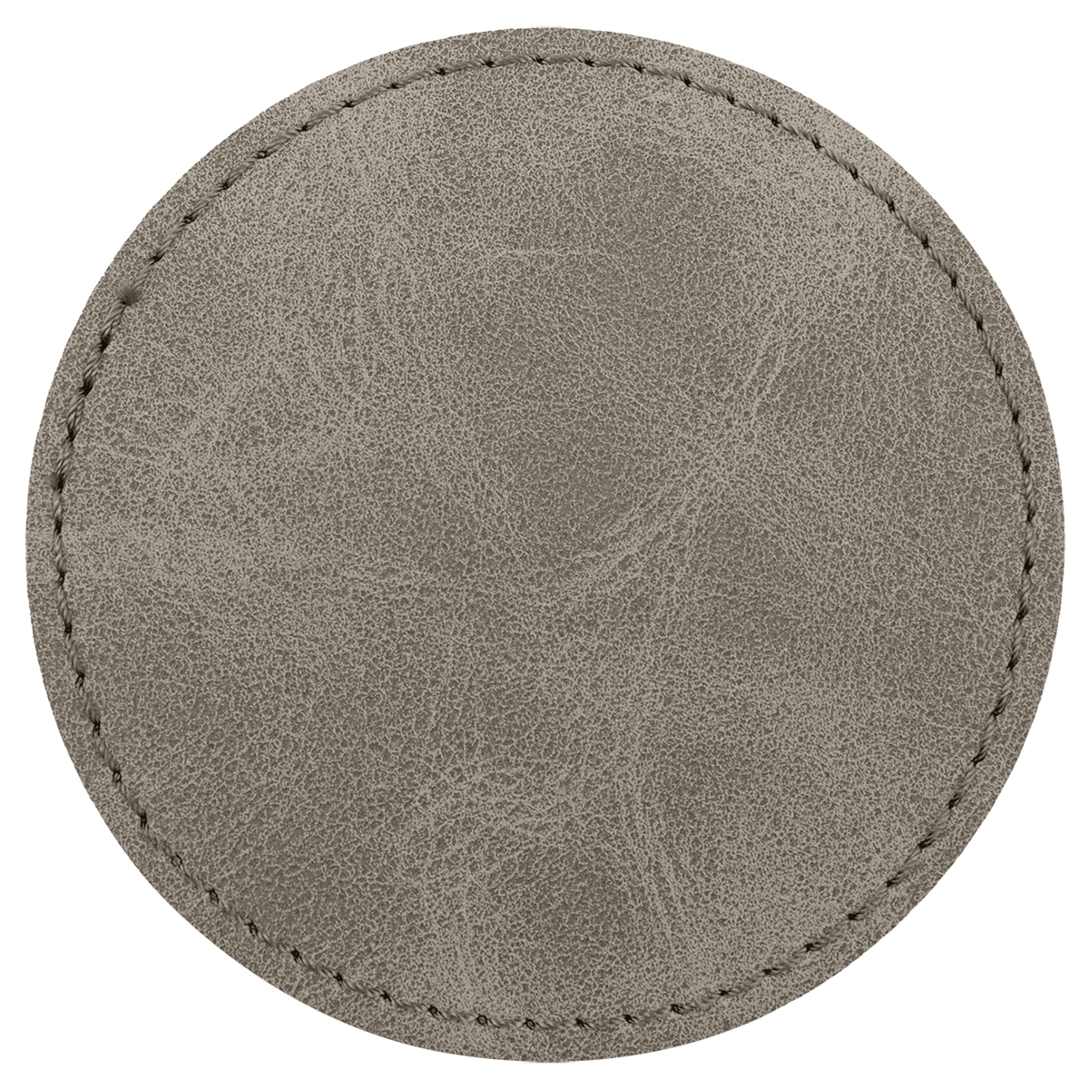 3" Premier Leatherette Round Patch Adhesive - Creekside Collection