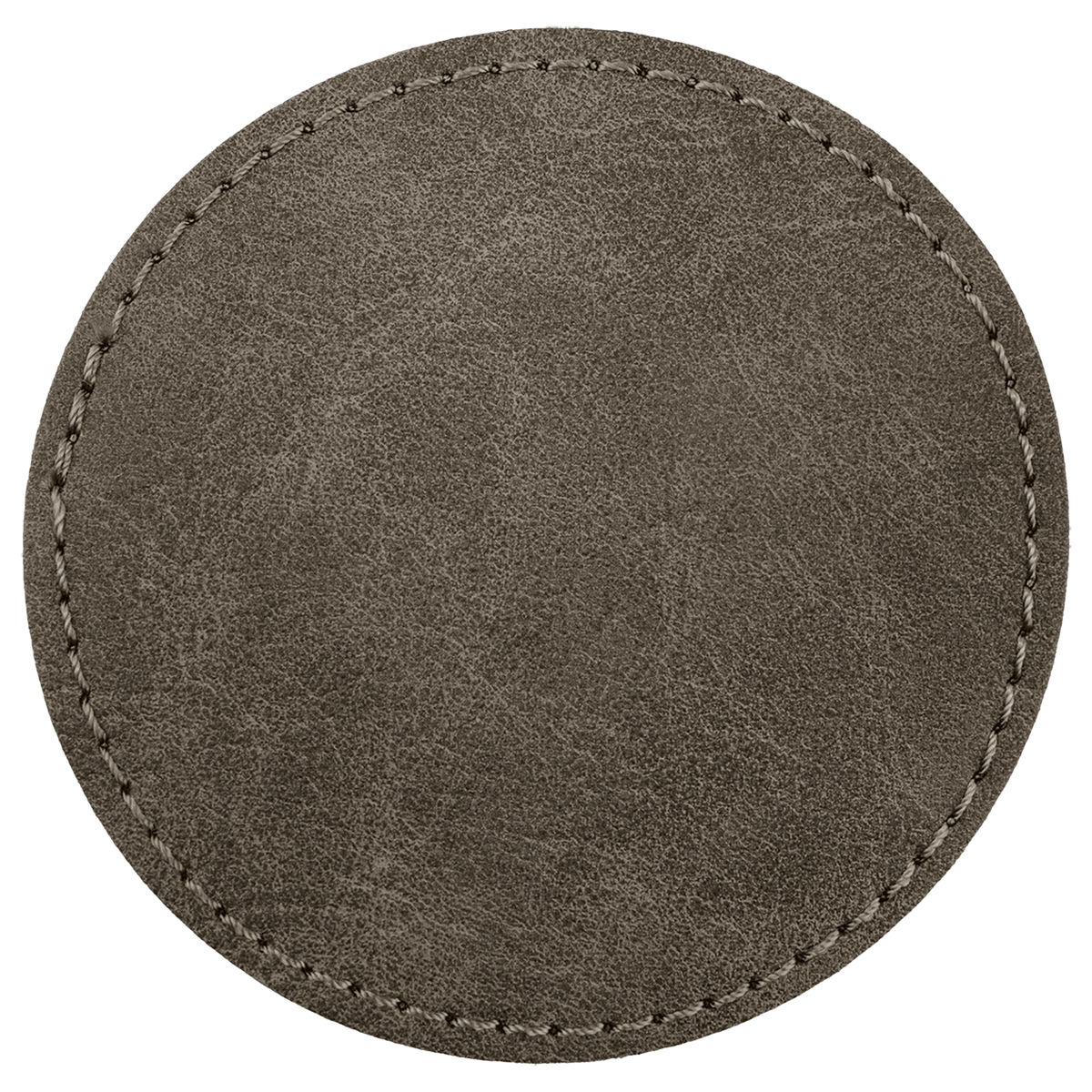 3" Premier Leatherette Round Patch Adhesive - Creekside Collection