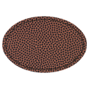  Football (Brown)-Black