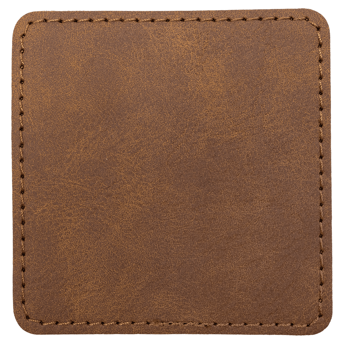 3" Premier Laserable Leatherette Square Patch Adhesive - Creekside Collection