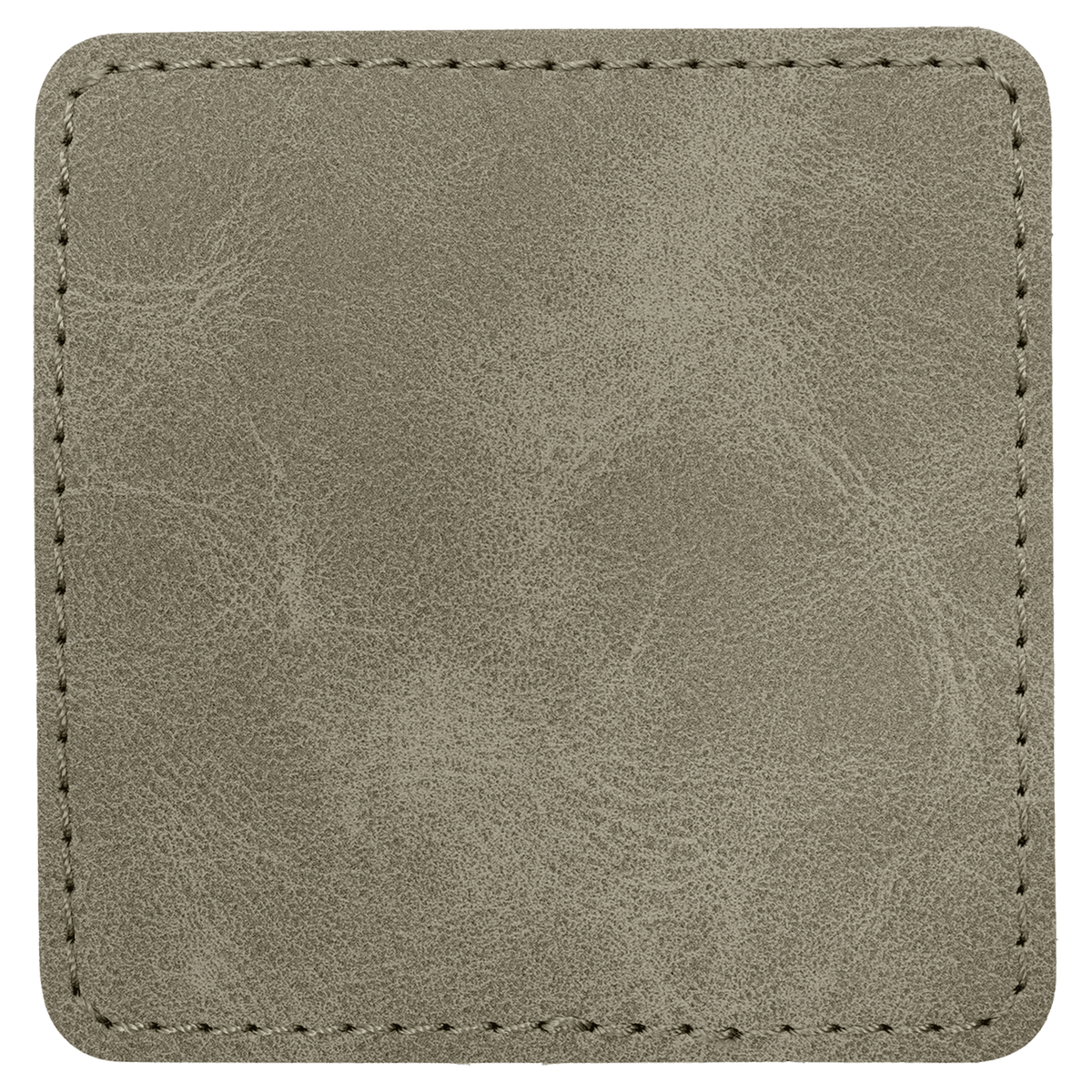 3" Premier Laserable Leatherette Square Patch Adhesive - Creekside Collection